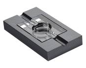 Lubinski asbak Carbon/Kristal